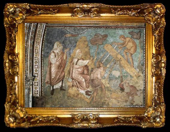 framed  Jacopo Torriti The Construction of the Ark, ta009-2